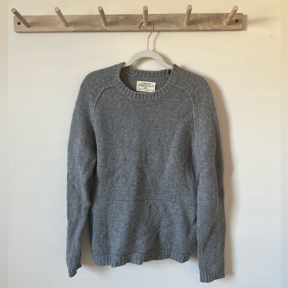 REI Wool Sweater Gray Size Small